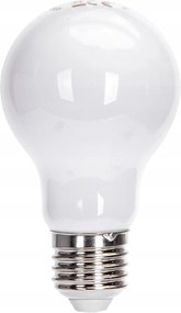 Izzó E27 A60 Led 8W Filament fehér hideg üveg tejfehér