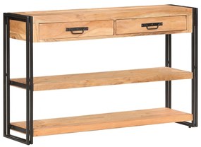 tömör akácfa komód 120 x 30 x 75 cm