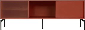 Terrakotta színű TV-állvány 160x60x42 cm Met – noo.ma