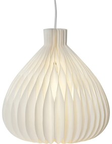 Krémszínű lámpabúra ø 28 cm Honeycomb – Star Trading