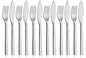 WMF - NUOVA 12 darabos halhoz való evőeszköz-készlet