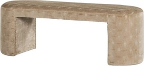 Bézs párnázott pad Jacob – WOOOD