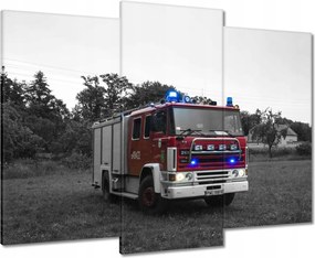 Vászonkép 90x70 Tűzoltóautó