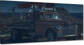 Festmények 120x60 Amerikai teherautó