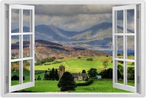 Poszterek 90x60 Hegyi tájkép