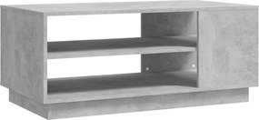 vidaXL betonszürke szerelt fa dohányzóasztal 102x55x43 cm