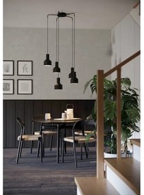 Eglo 99553 - Csillár zsinóron CASIBARE 5xE27/40W/230V