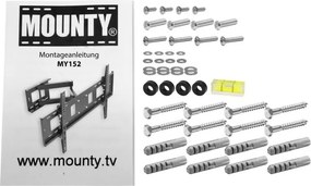 MOUNTY Fali konzol LCD TV-re 66"-ig VESA