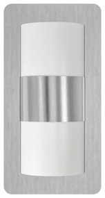 Eglo 98085 - Kültéri lámpa CISTIERNA 2xE27/10W/230V IP44 matt króm