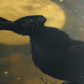 Kép - Nyúl és hold (120x50 cm)