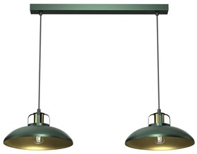 Csillár zsinóron FELIX 2xE27/60W/230V zöld