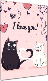 Vászonkép 70x100 Cica Cicák