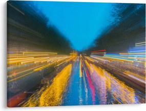 Kép - Festmény absztrakció (70x50 cm)
