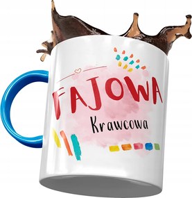 Kék Bögre Varrónőnek Cool Ajándék Nyomtatott Fotóval