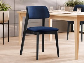 Étkezőszék KD 63 C (fekete + kék) . 1103438
