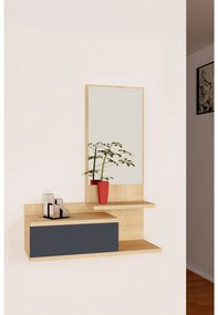 Függesztett szekrény Kenulu (tölgy + antracit) . Akció -20%. 1093871
