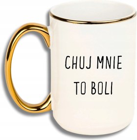 Bögre Nagy Fehér Arany Rant Vicces Ajándék Nekem Fáj