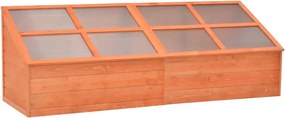 vidaXL fa melegház 180 x 57 x 62 cm