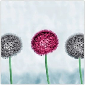 Poszterek 140x140 Szürke-lila