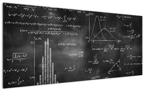 Kép - szerelem, számok (120x50 cm)