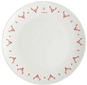 Ambition Desszertes tányér, 20 cm, porcelán, fehér