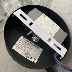 ONLI - LED Fali lámpa TWIST LED/6W/230V 4000K fekete