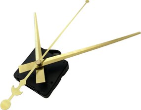 Arany alumínium óramutatók - horgony mintázat 16 / 12 cm