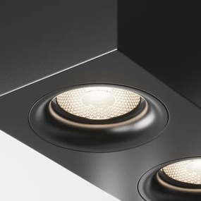 Maytoni C013CL-02B - Spotlámpa SLIM 2xGU10/50W/230V fekete