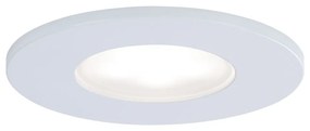 Paulmann 99936 Calla fürdőszobai beépíthető lámpa, kerek, fix, fehér, 4000K természetes fehér, beépített LED, 500 lm, IP65