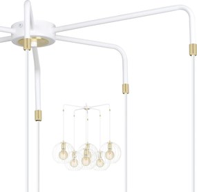 Emibig modern függeszték albio fehér emi145/6