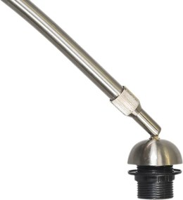 Ív lámpa acélból moha zöld árnyékolóval 50/50/25 - XXL