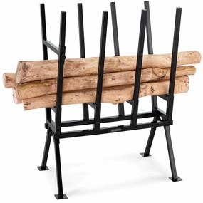 monzana® Fából készült vágóállvány rögzítő konzollal - 77x50x105 cm