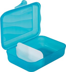 ROTHO FUN SNACK MŰANYAG ÉTELES, UZSONNÁS DOBOZ, 0,9 L - KÉK