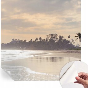 Dekoratív Öntapadós Tapéta Divatos Minták Tengerparti Reggel 250x250 cm