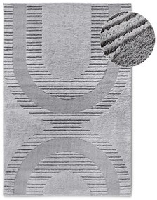 Szürke szőnyeg 160x235 cm Bartoux Light Grey – Elle Decoration