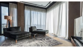 Szürke gyapjú szőnyeg 133x190 cm Ros – Agnella