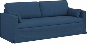 vidaXL Kanapé Kék 198 x 78 x 80 cm szövet