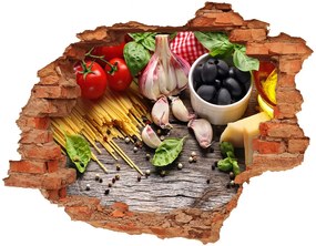 3d-s lyuk vizuális effektusok matrica Olasz étel nd-c-65232835