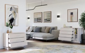 Amber 3S komód 3 fiók, kasmír