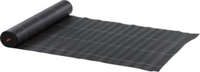 Outsunny Gyomirtó Szövet Gyomgátló 2x50 m Geotextil Háló 130 g/m² Kertészeti Gyomgátló Háló Fekete | Aosom