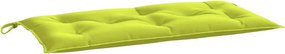 vidaXL élénkzöld oxford szövet kerti pad párna 100 x 50 x 7 cm