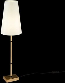 Maytoni klasszikus asztali lámpa zaragoza fehér sárgaréz myh001tl-01bs