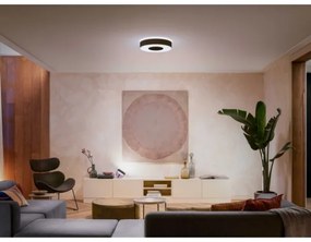 Philips Hue RGB LED stropní svítidlo, stmívatelné, 33,5W, pr. 381 mm, černé