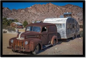 Poszterek keretben 60x40 Lakókocsi