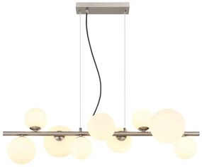 Globo 56140-9H - LED Csillár zsinóron RIHA 9xG9/3W/230V króm