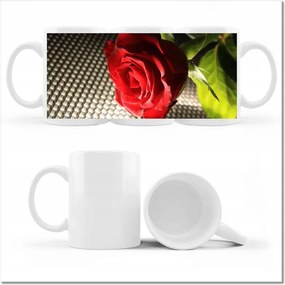 Fényképes bögre Ízléses rózsa ajándékba