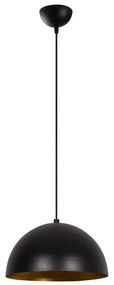 Fekete függőlámpa fém búrával ø 30 cm Coppa – Opviq lights