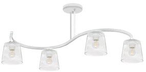 Csillár LUCEA 4xE27/15W/230V fehér