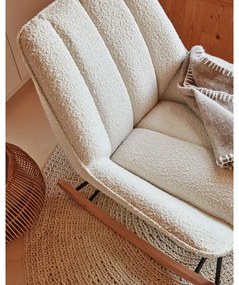 Fehér fotel Marlina – Kave Home