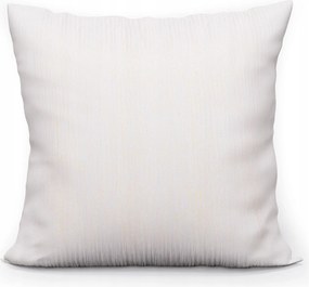 Párnahuzat 40x40 krémszínű, lurex Emma